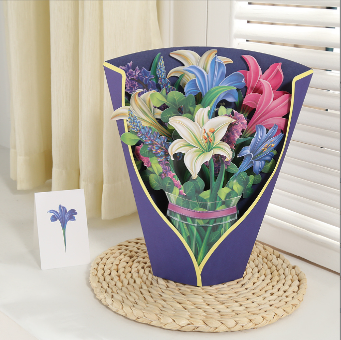 Junips | Plastic Pop-up Flower | Incl. Free Gift Cards - Fair