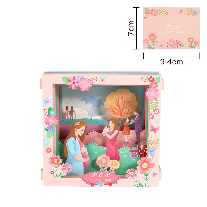 Paper Love Pop-Up Bouquet Card