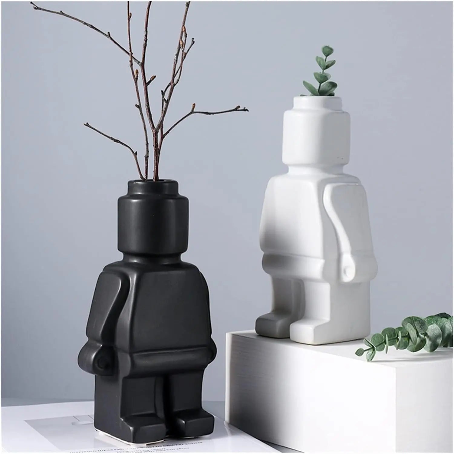 Junips | Lego-Vase made of ceramic