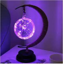 Junips | LED Lunar Lamp - Enchanted Moon Night Light for Bedroom, Nursery & Home Decor