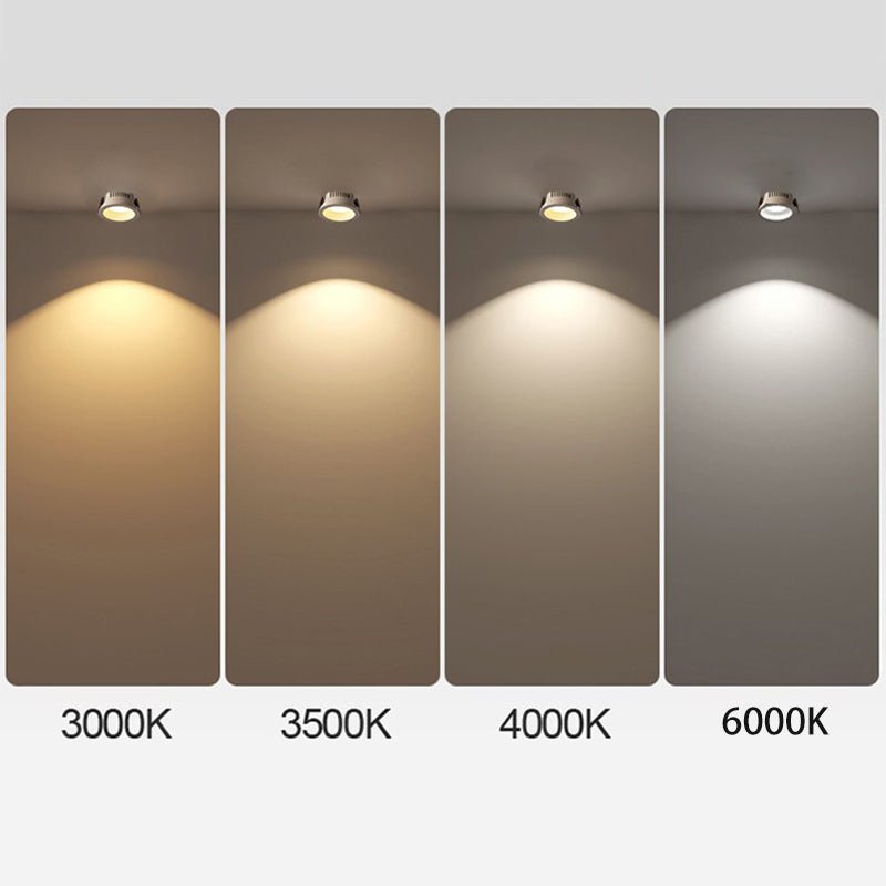 Junips | Origo Minimalistic LED Ceiling Light - Adjustable Round Recessed Lamp