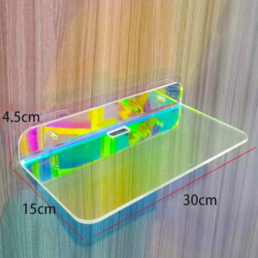 Junips | Invisible colored wall-mounted floating shelves