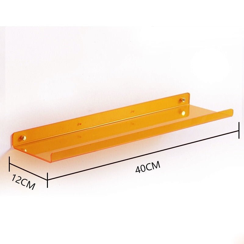 Junips | Invisible colored wall-mounted floating shelves