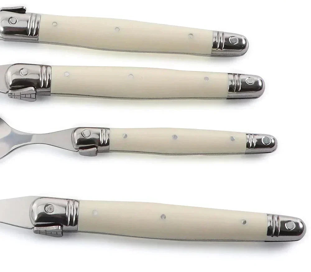 Junips | IvoryElegance – Luxury Laguiole Cutlery Set with Timeless Style
