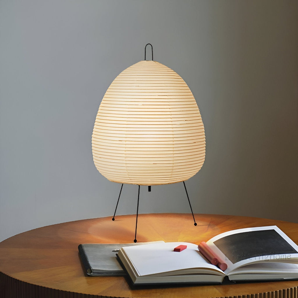 Junips | ZenLoom – Luxurious table lamp with Japanese Wabi-Sabi design for gentle light