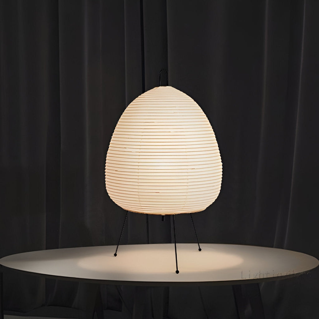 Junips | ZenLoom – Luxurious table lamp with Japanese Wabi-Sabi design for gentle light