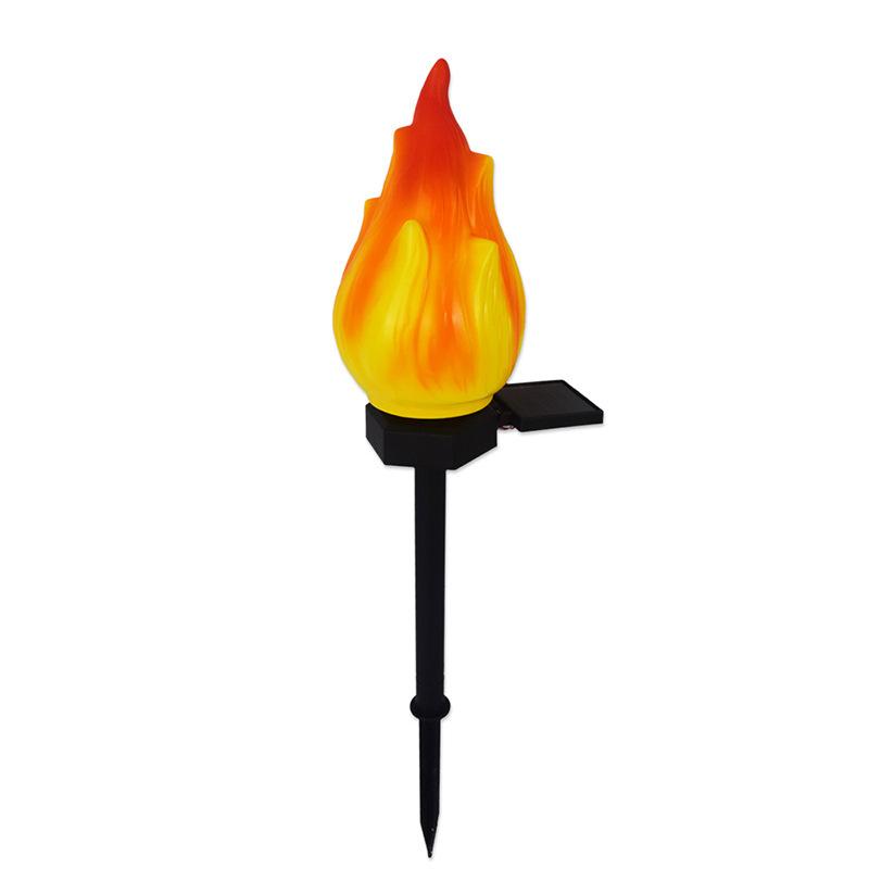 Junips | Solar outdoor lights with flickering flame, solar lights for outside, waterproof LED flame torches, solar outdoor lights for camping garden landscape patio path outdoor decoration