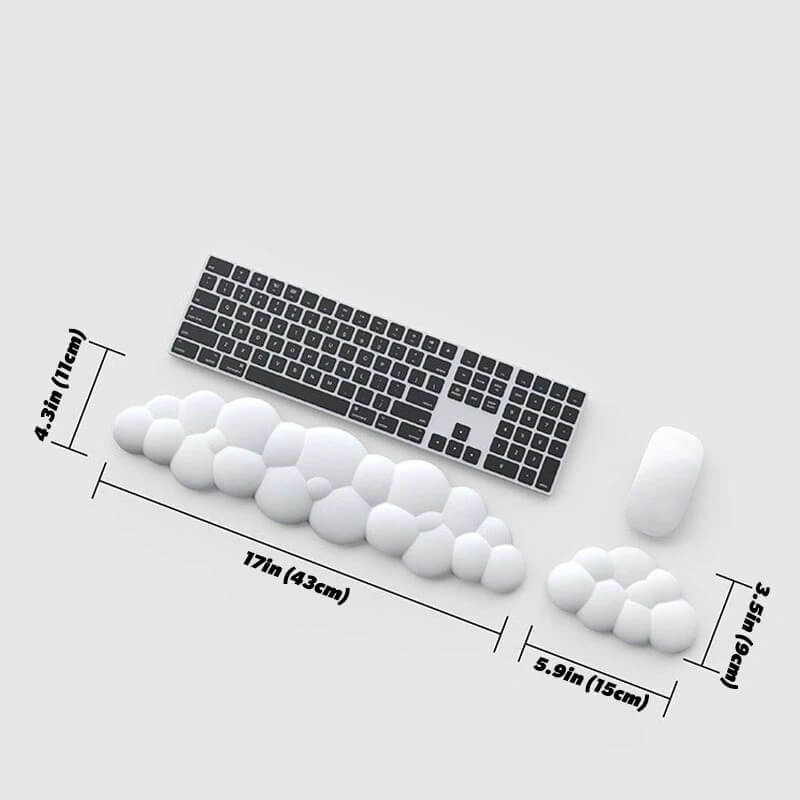 Junips | Cloud-shaped Keyboard & Mouse Wrist Rest