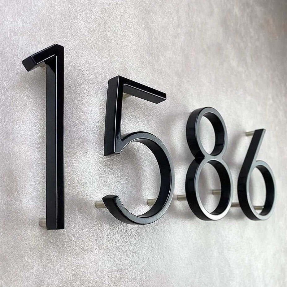 Junips | Hannah Black House Numbers