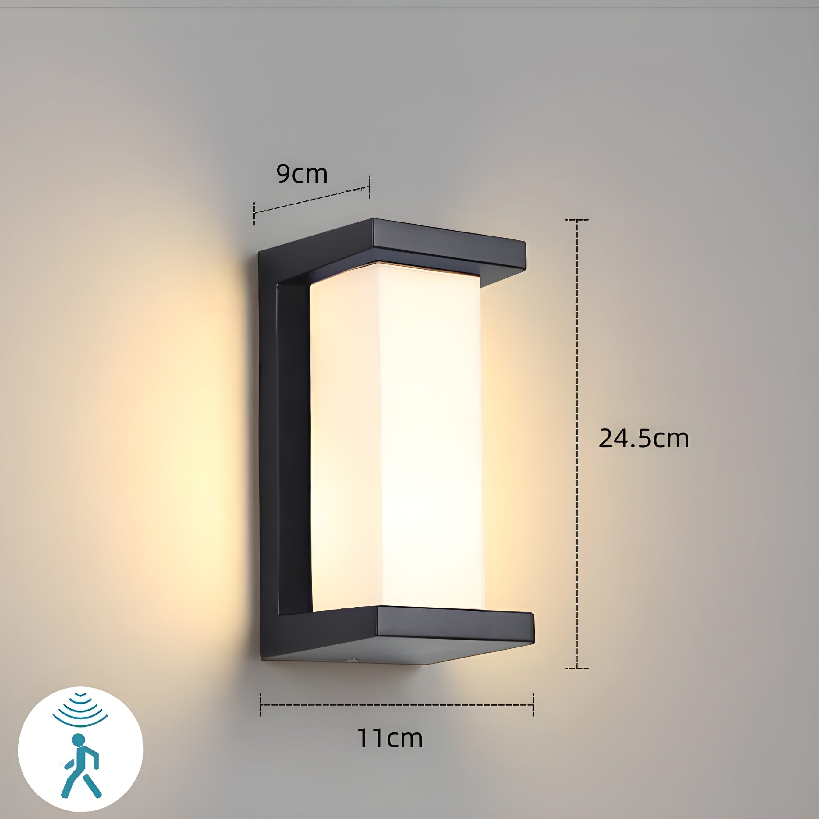Junips | LED Outdoor Motion Sensor Waterproof Wall Lamp