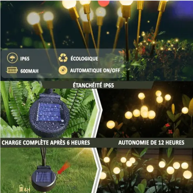 Junips | The Magic of the Solar Lamp with Firefly Effect