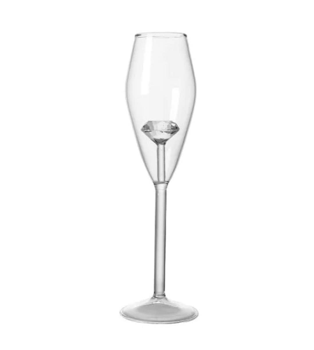 Junips | La Vie En Rose | Champagne Glass - Handmade