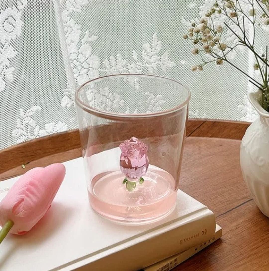 Junips | La Vie En Rose | Champagne Glass - Handmade