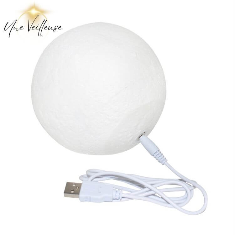 Junips | Design Nightstand Lamp - LunarLight™ Moon Lamp
