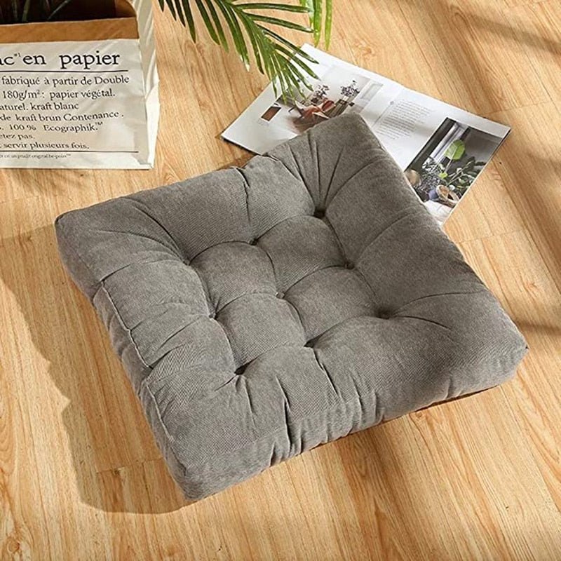 Junips | Large thick super soft corduroy floor cushion