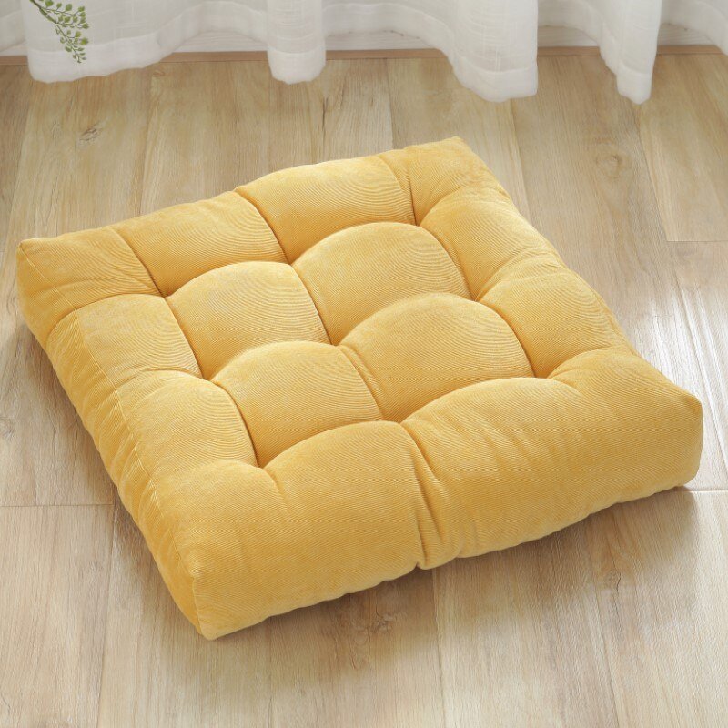 Junips | Large thick super soft corduroy floor cushion
