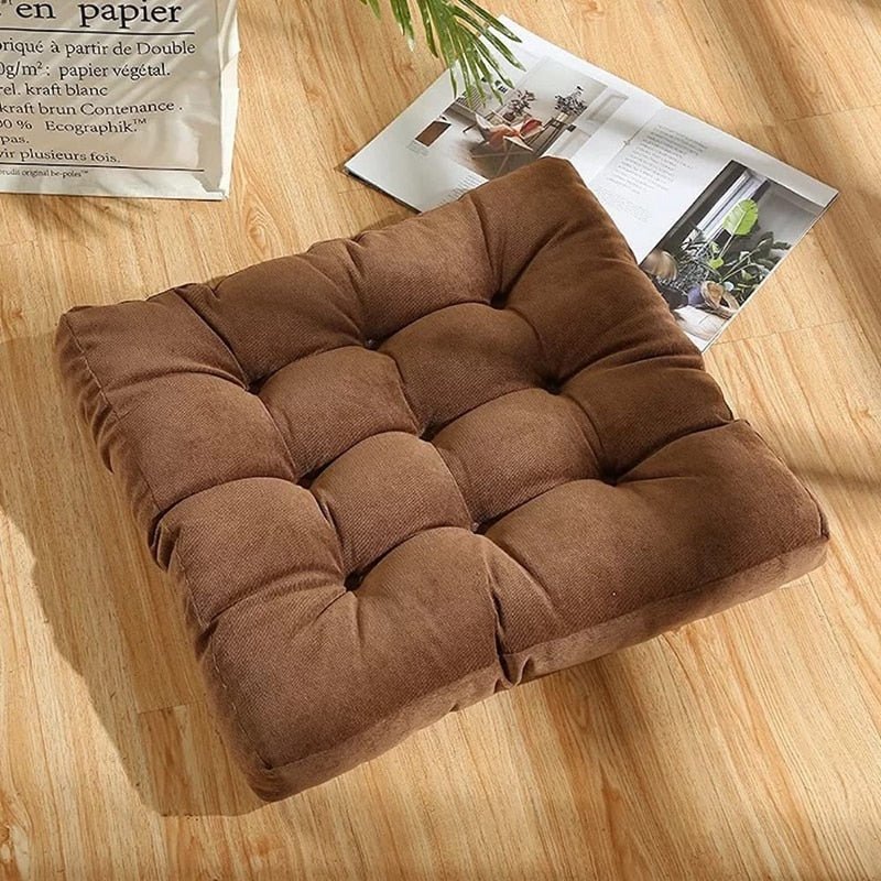 Junips | Large thick super soft corduroy floor cushion