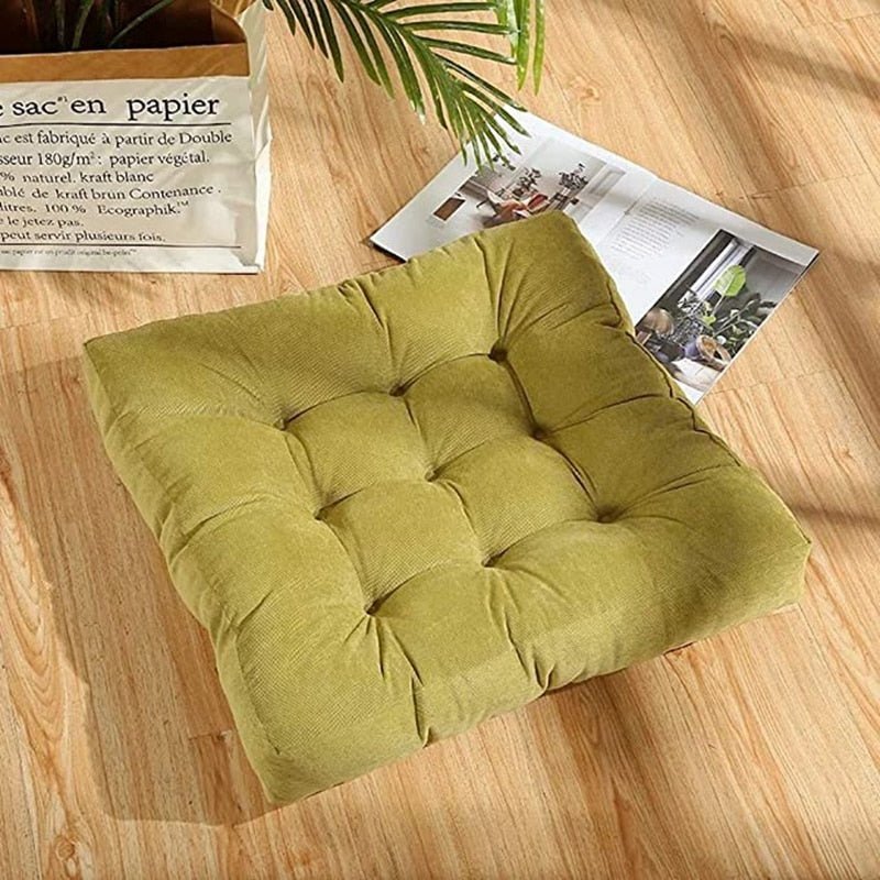Junips | Large thick super soft corduroy floor cushion