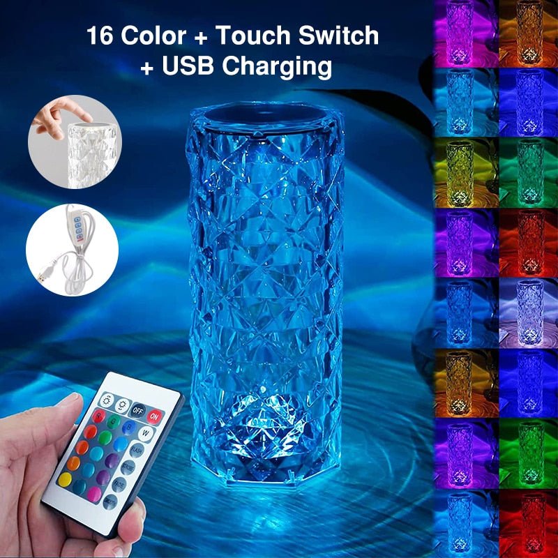 Junips | LED Crystal Table Lamp