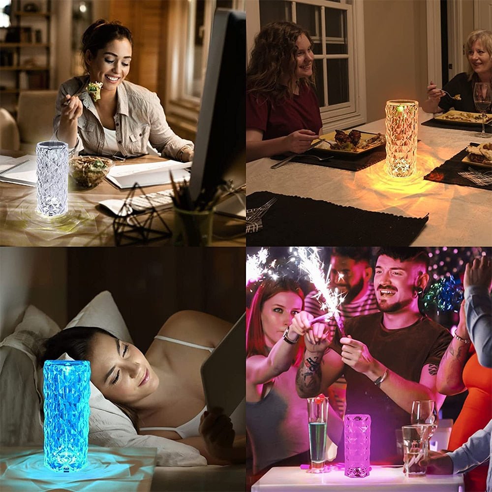 Junips | LED Crystal Table Lamp