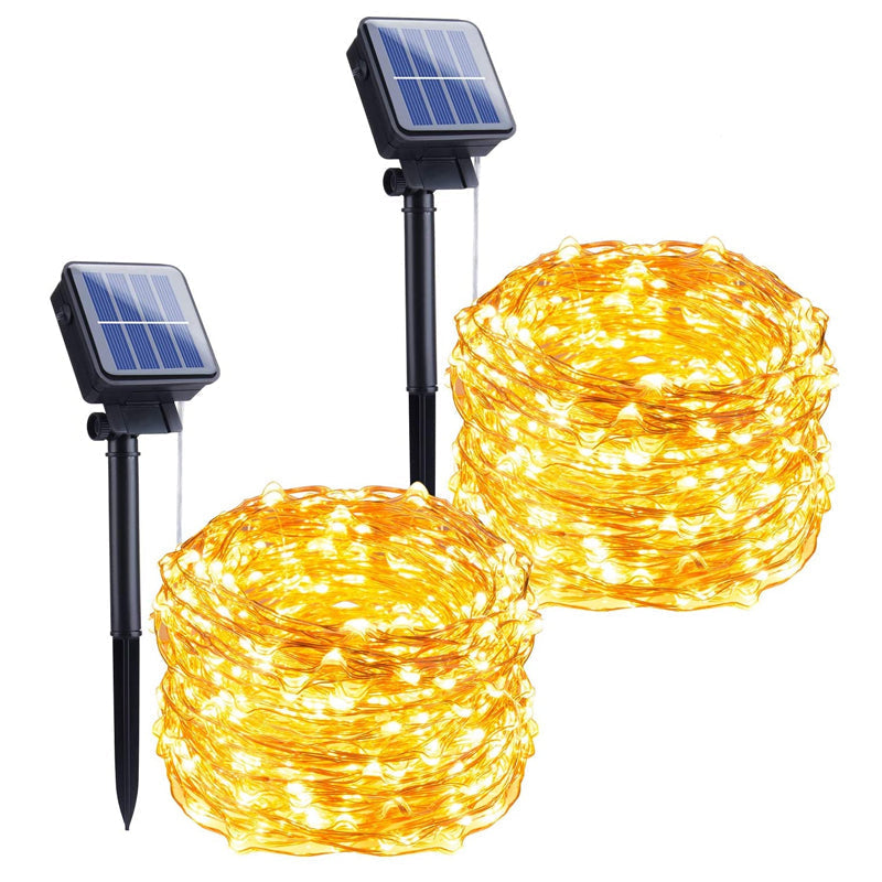 Junips | Solar string lights for outdoor use | Waterproof solar garden lights