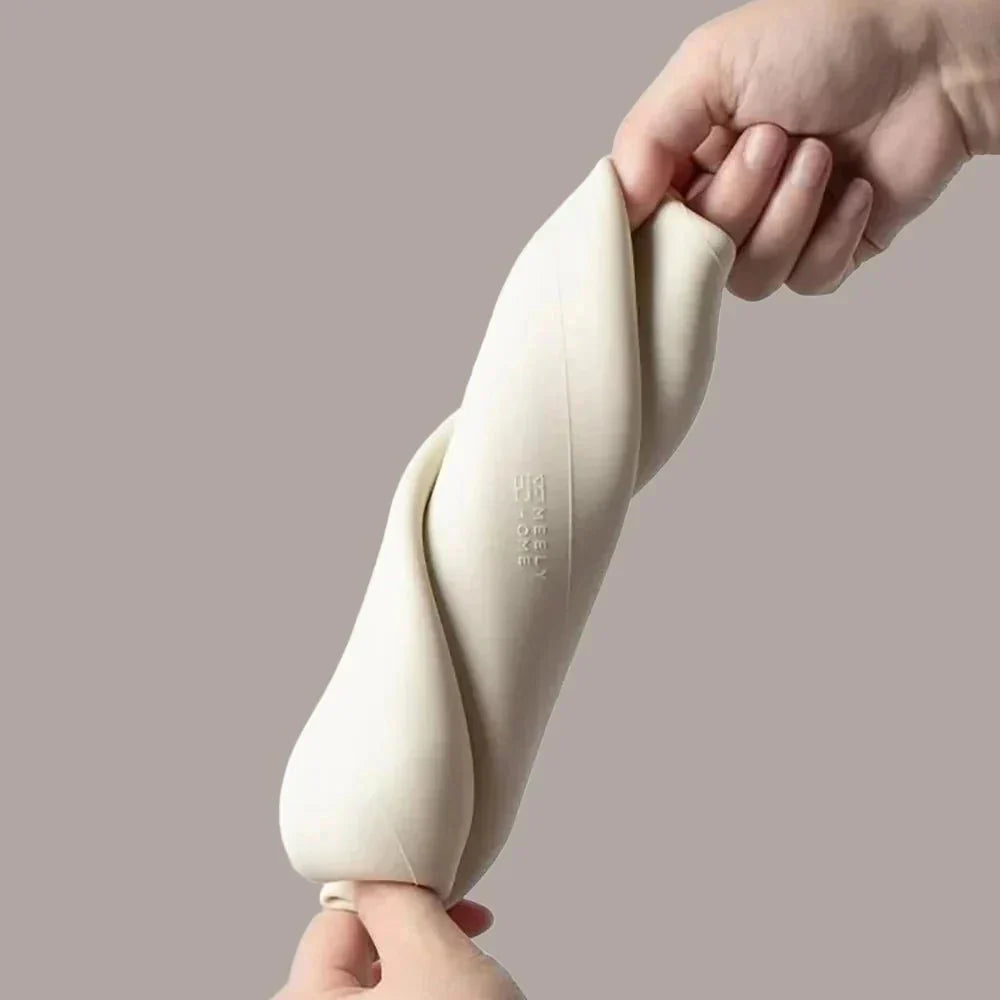 Junips | Light beige soft tissue box cover