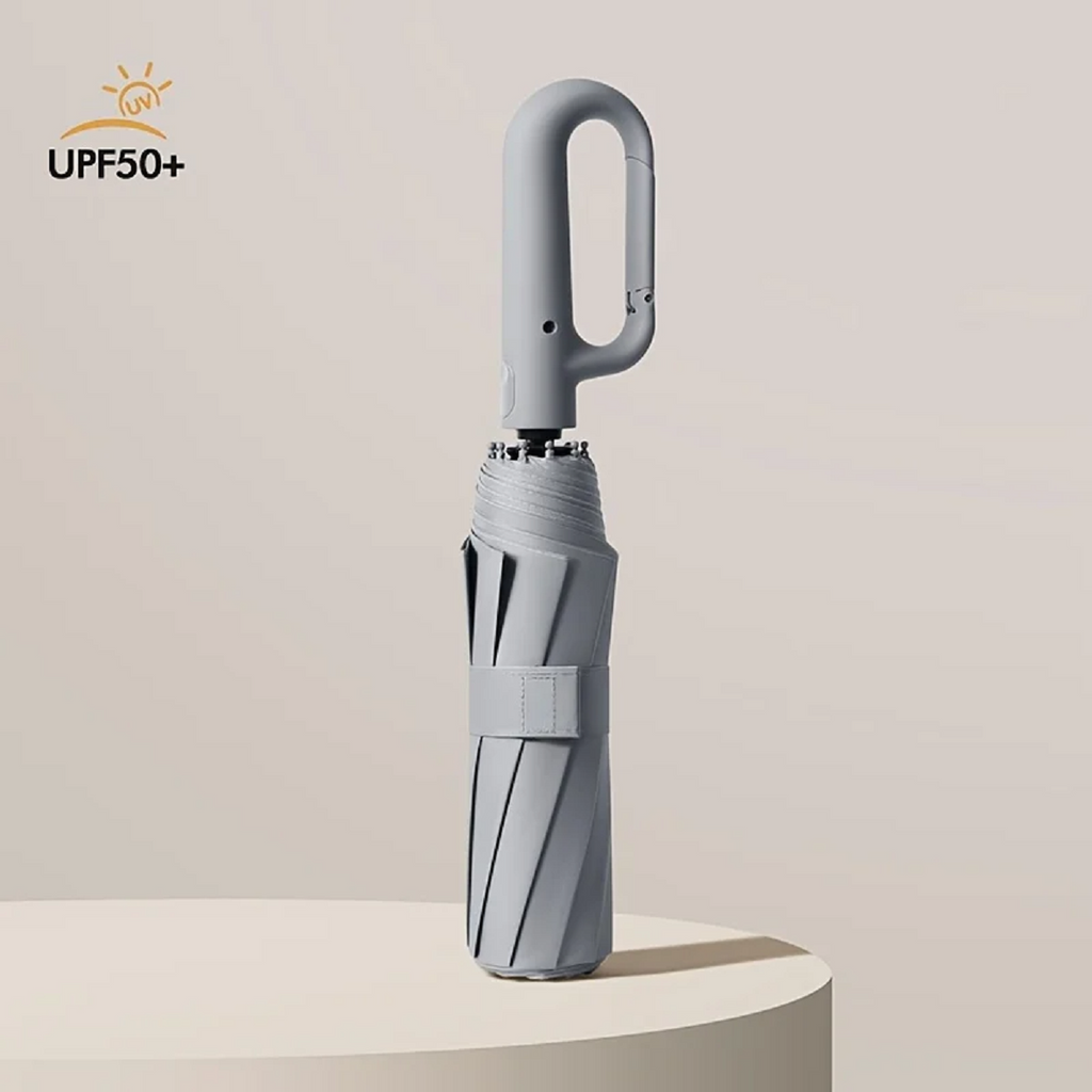 Junips | Wind-Resistant Automatic Folding Umbrella with Large Buckle Handle – Compact & Durable