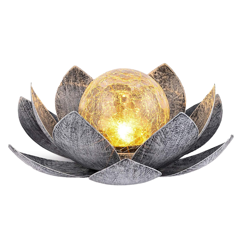Junips | Sunlight Lotus - Solar Panel Garden Light