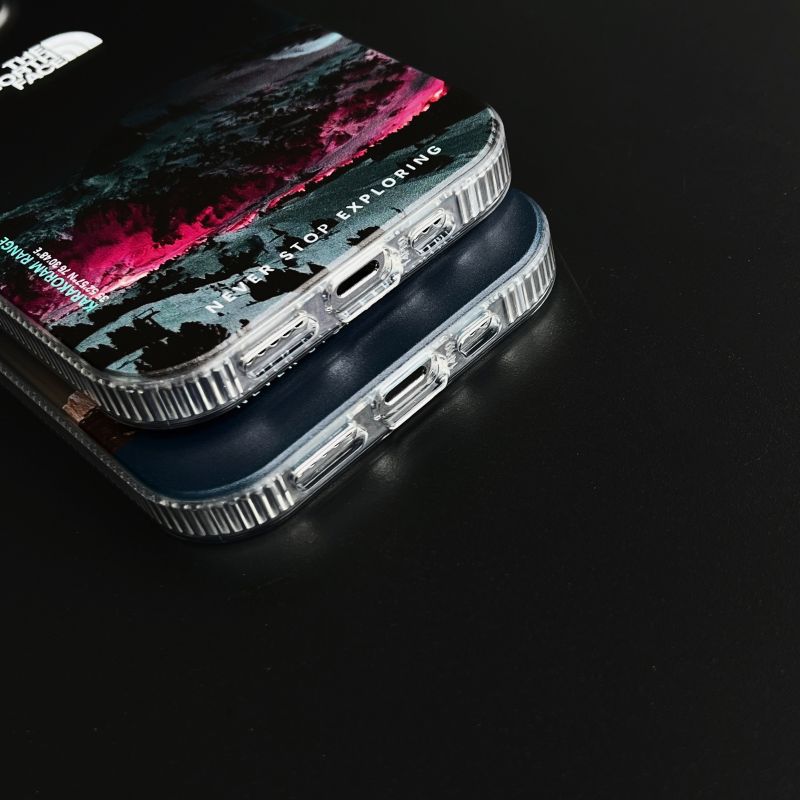 Junips | Galvanic Letters Snow Mountain Phone Case For iPhone