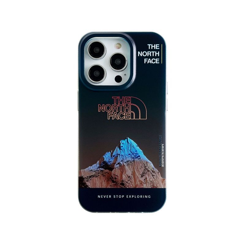 Junips | Galvanic Letters Snow Mountain Phone Case For iPhone