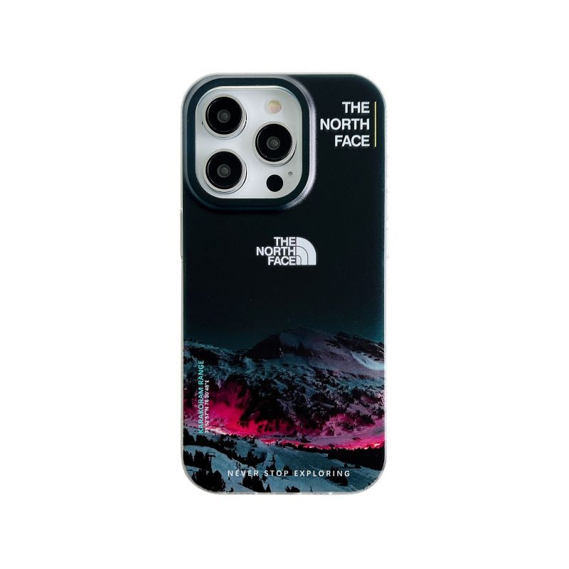 Junips | Galvanic Letters Snow Mountain Phone Case For iPhone