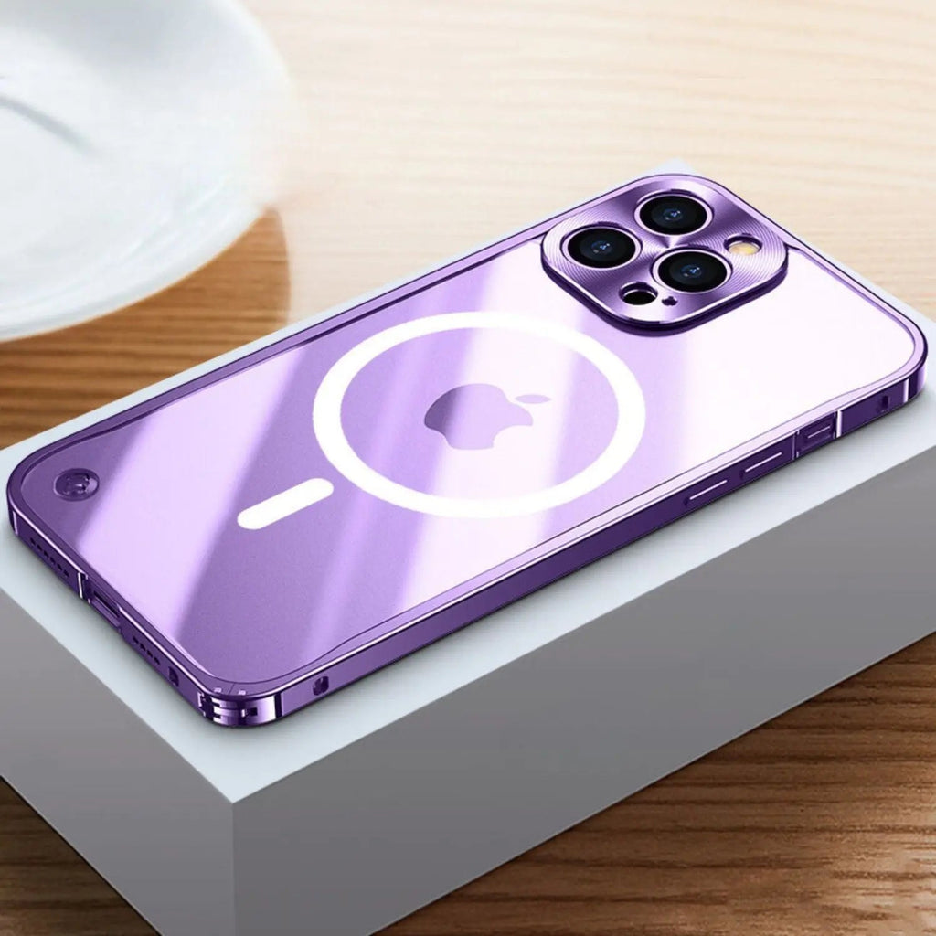 Junips | Metal Luxury MagSafe Case for iPhone Pro Max - Slim and Stylish Design with Maximum Protection