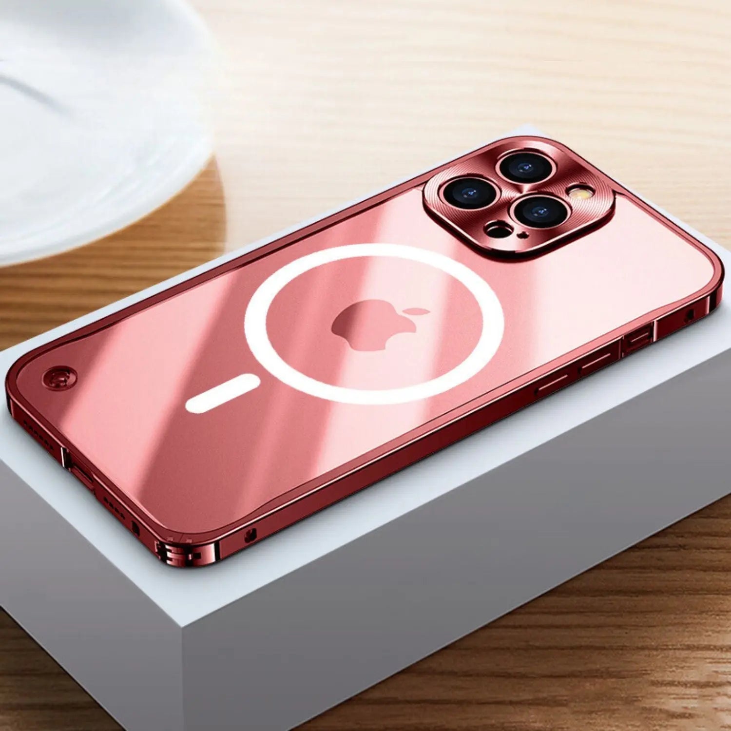 Junips | Metal Luxury MagSafe Case for iPhone Pro Max - Slim and Stylish Design with Maximum Protection