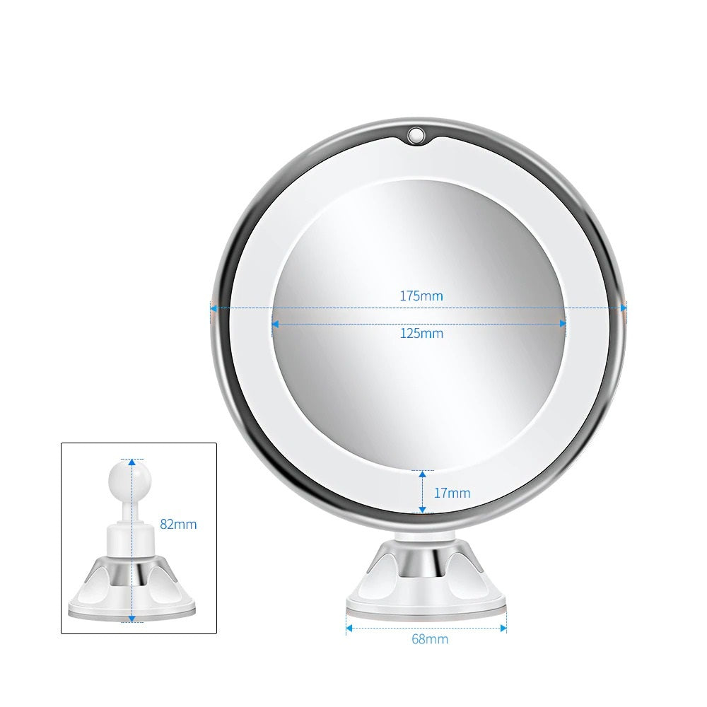 Junips | Cosmetic mirror with lighting – LED makeup mirror with magnification function