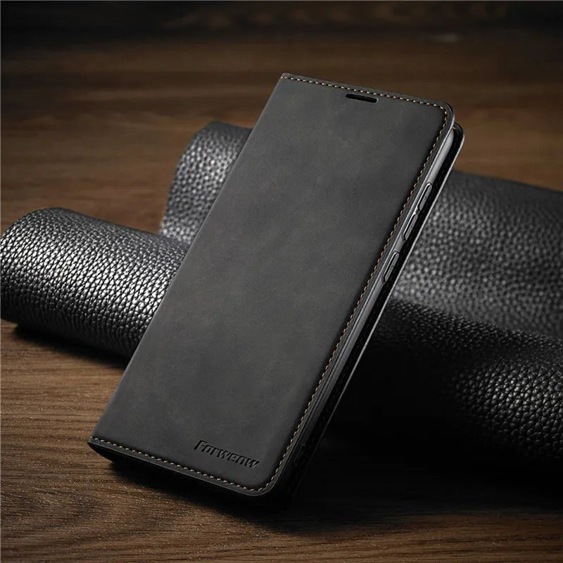 Junips | MAGSHIELD – Magnetic Leather iPhone Case for Stylish Protection