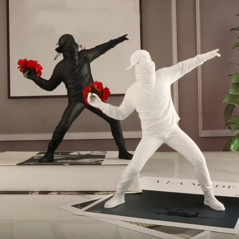 Junips | Banksy Flower Vandal