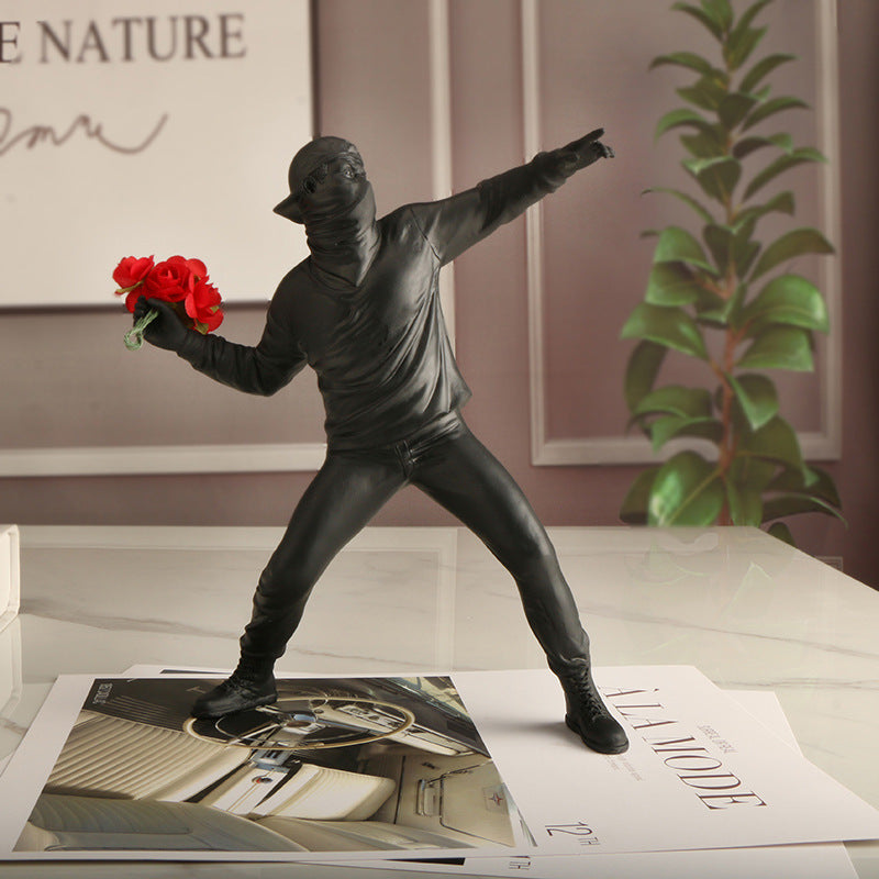 Junips | Banksy Flower Vandal