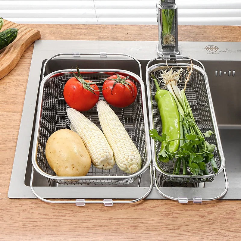 Junips | Expandable Sink Strainer Insert | Full Metal