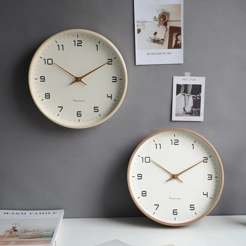 Junips | Minimalistic Wall Clock | Metal & Resin