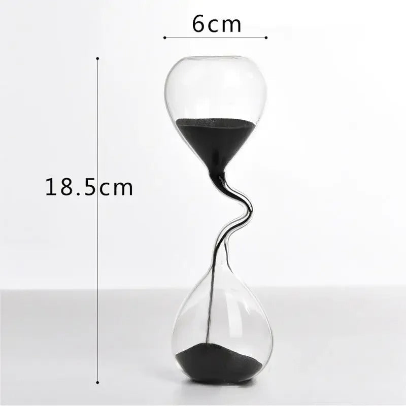 Junips | Curvy Black Hourglass | Glass