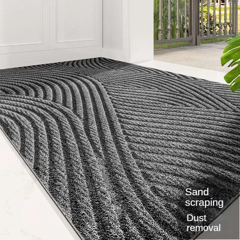 Junips | Modern, Nordic-style PVC doormat │ Non-slip doormat for the entrance area │ Sand-removing foot mat