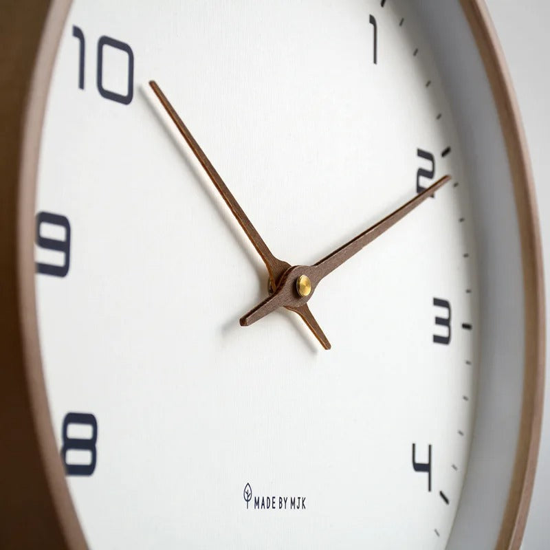 Junips | Minimalistic Wall Clock | Metal & Resin