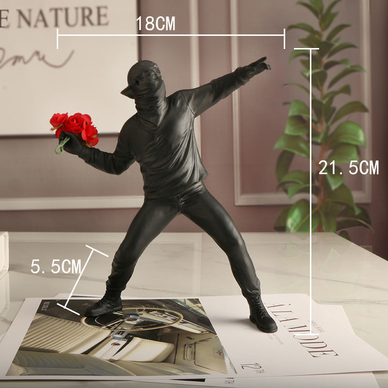 Junips | Banksy Flower Vandal