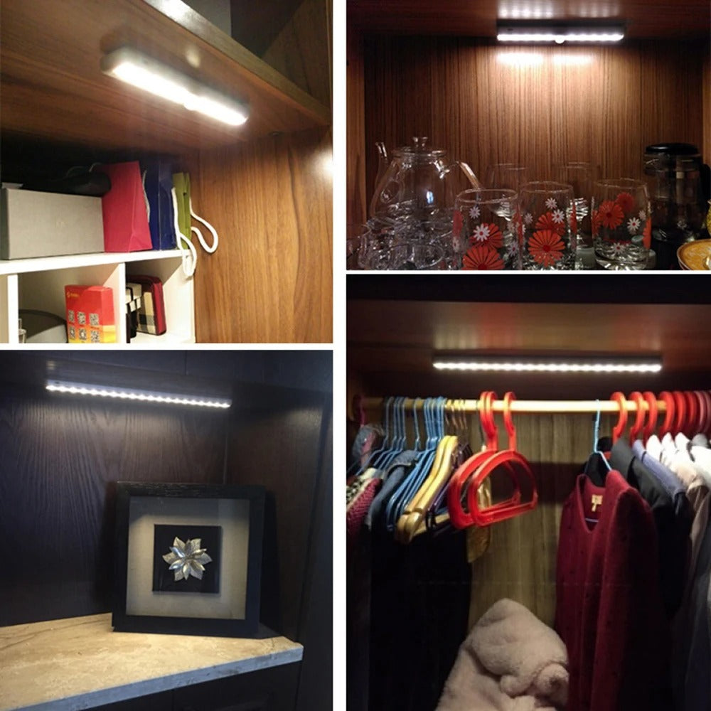Junips | Wireless LED Night Light | Motion-Sensing, Energy-Efficient & Ideal for Kitchens, Bedrooms, Hallways & Closets