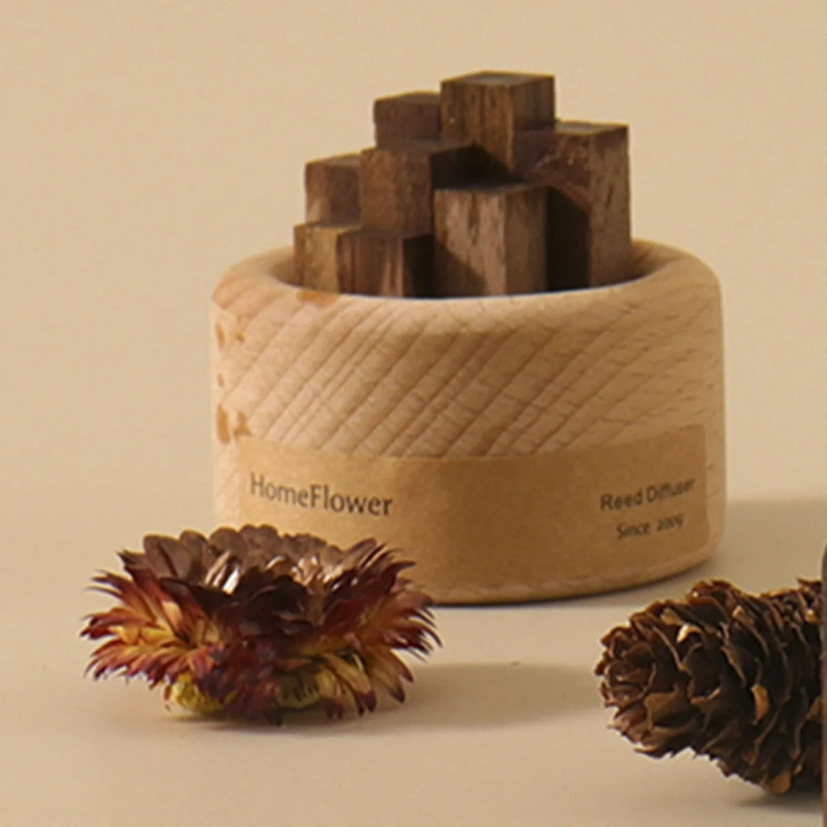 Junips | Natural Scent Diffuser | Solid Wood