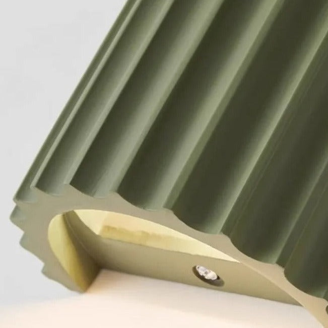 Junips | Minimalist Groove Wall Lamp | Resin, Up and Down