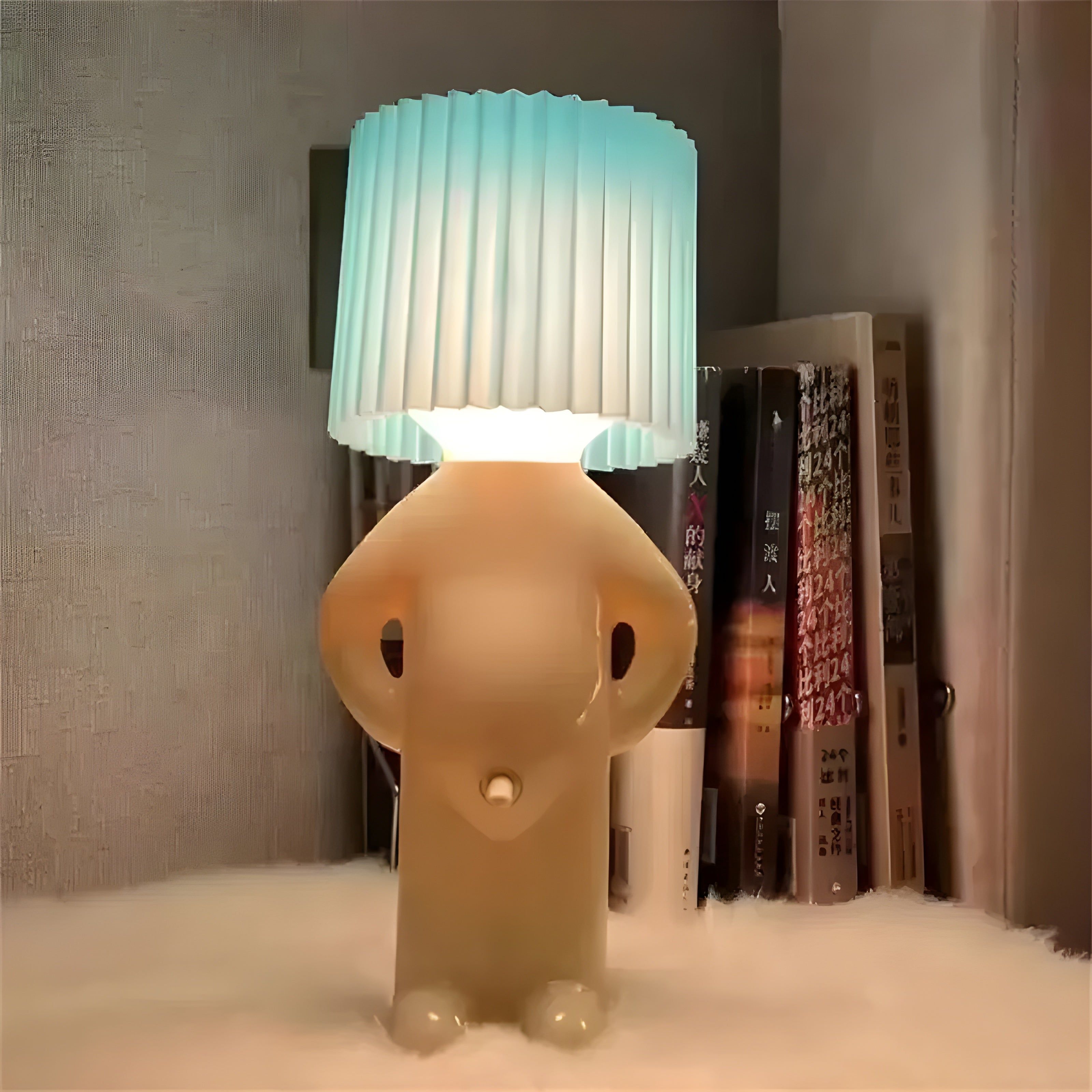 Junips | Sassy Boy Creative Table Lamp – Unique Lighting for Bedroom and Living Space