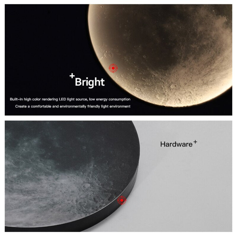 Junips | 3D LED Moon or Earth Ceiling or Wall Light