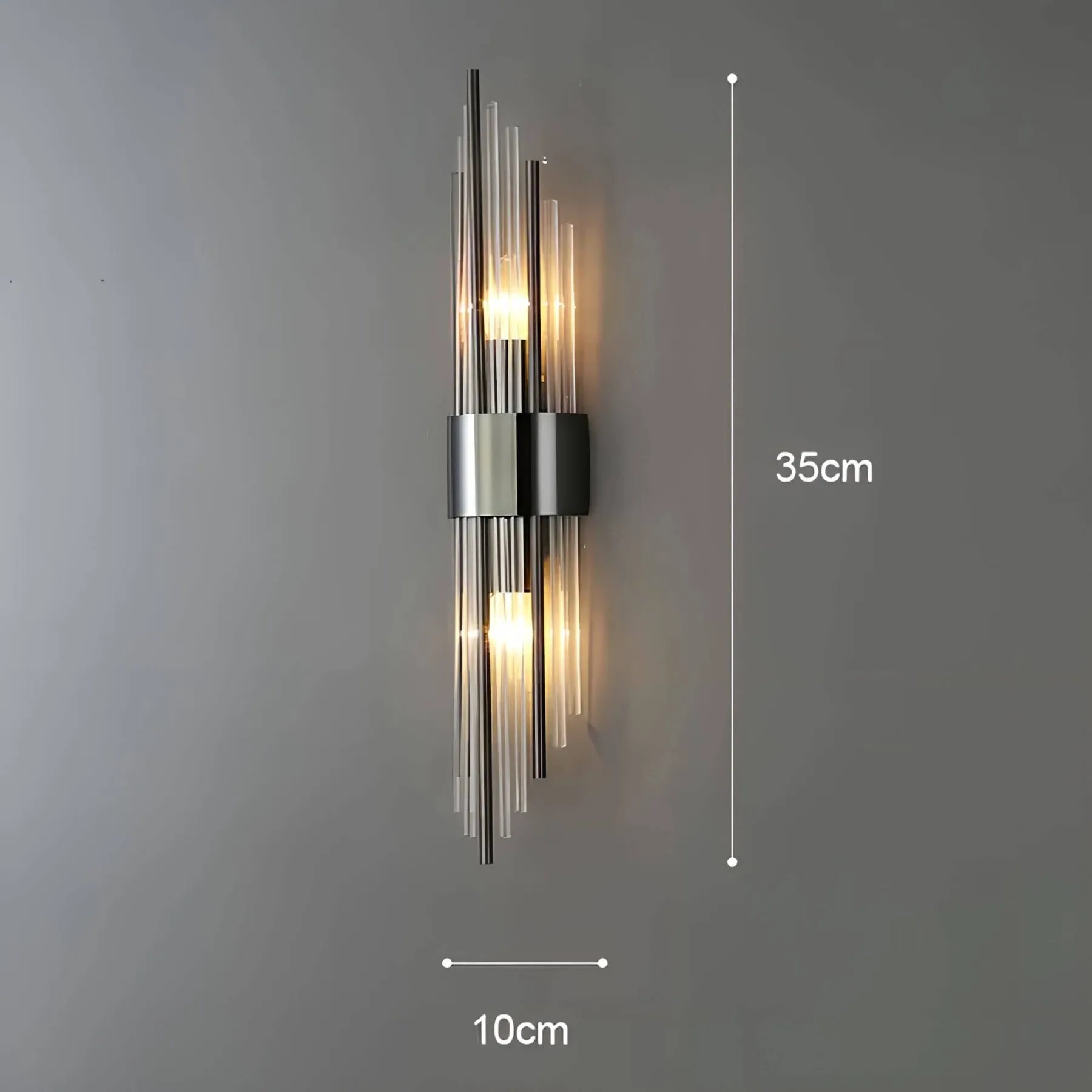 Junips | Wall lamp with crystal decoration