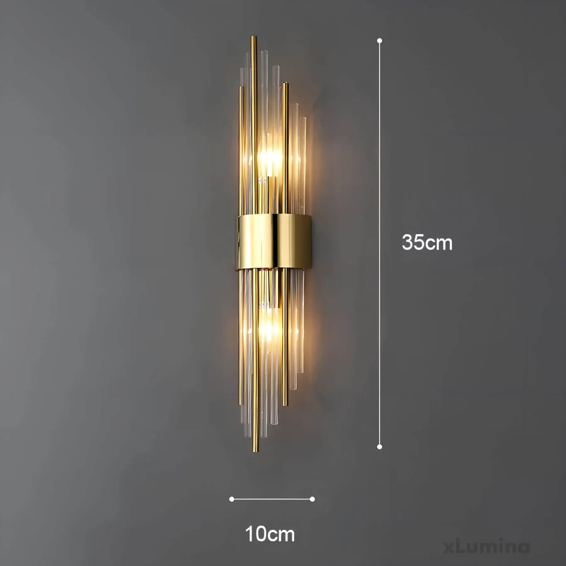 Junips | Wall lamp with crystal decoration